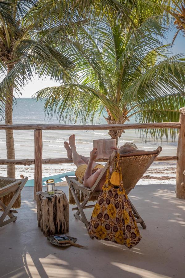 Casa Cat Ba Beachfront Boutique Hotel Isla Holbox Buitenkant foto