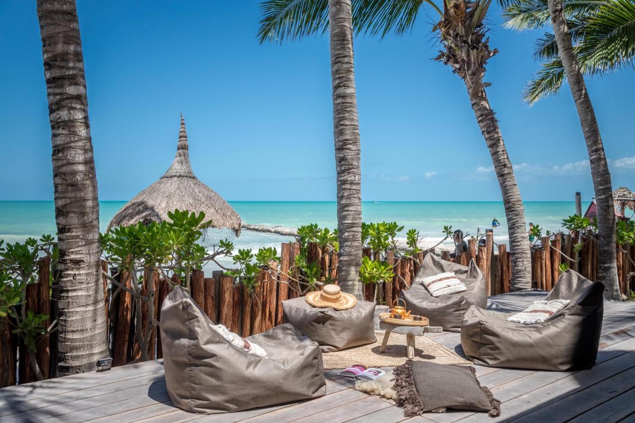 Casa Cat Ba Beachfront Boutique Hotel Isla Holbox Buitenkant foto