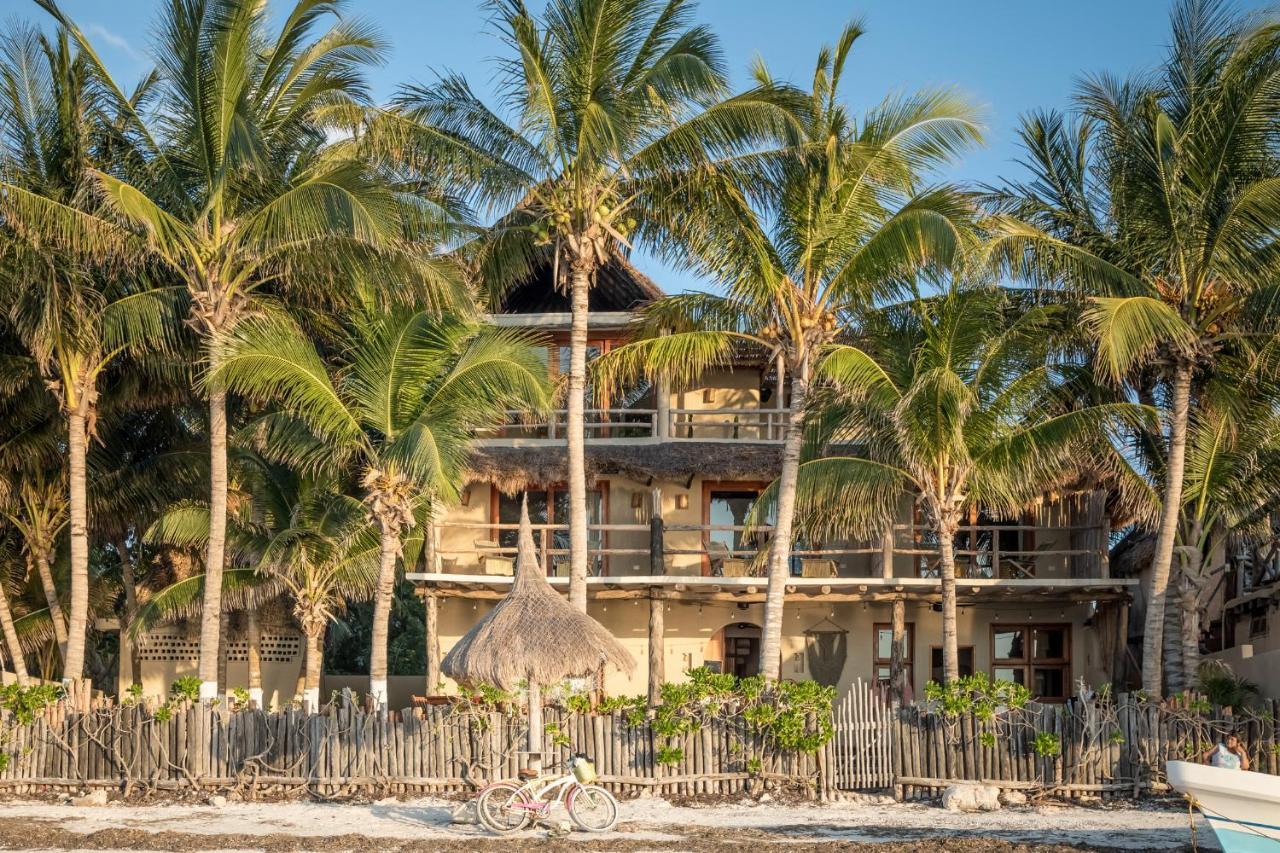 Casa Cat Ba Beachfront Boutique Hotel Isla Holbox Buitenkant foto