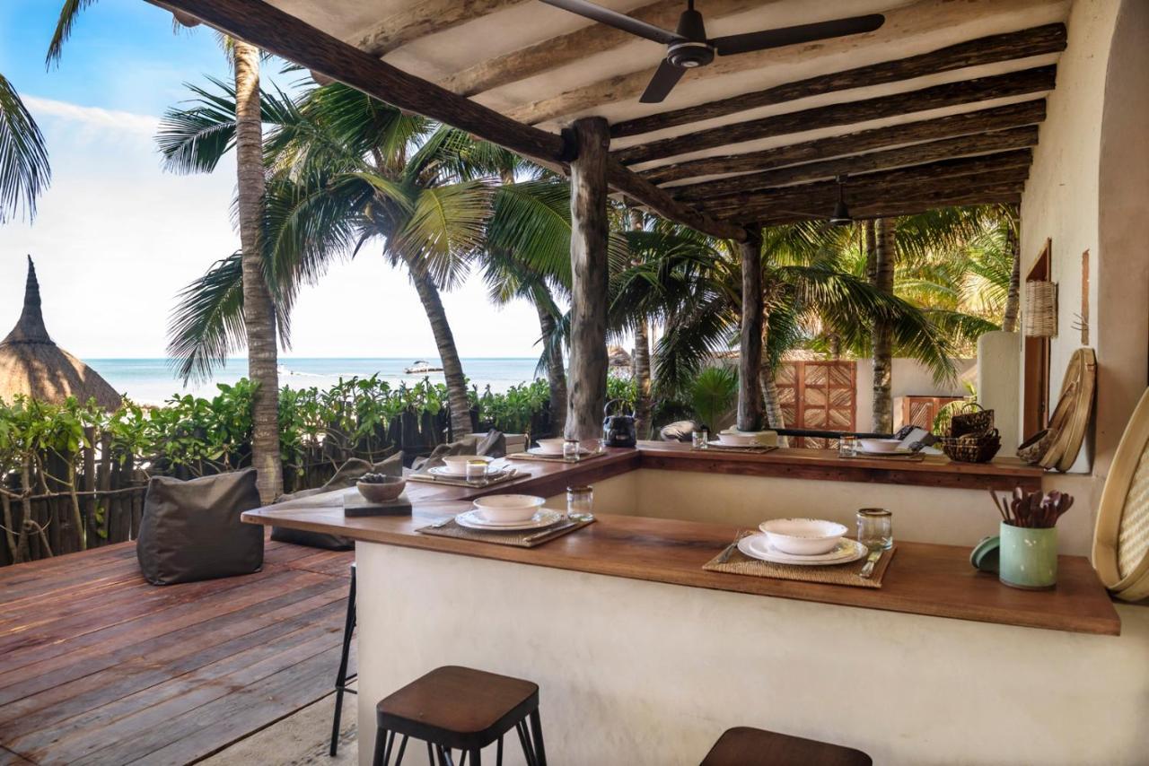 Casa Cat Ba Beachfront Boutique Hotel Isla Holbox Buitenkant foto