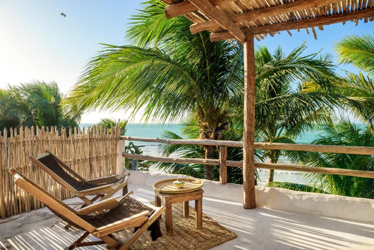 Casa Cat Ba Beachfront Boutique Hotel Isla Holbox Buitenkant foto